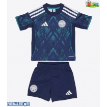 Leicester City Oliver Skipp #22 Bortedraktsett Barn 2025-26 Kortermet (+ Korte bukser)